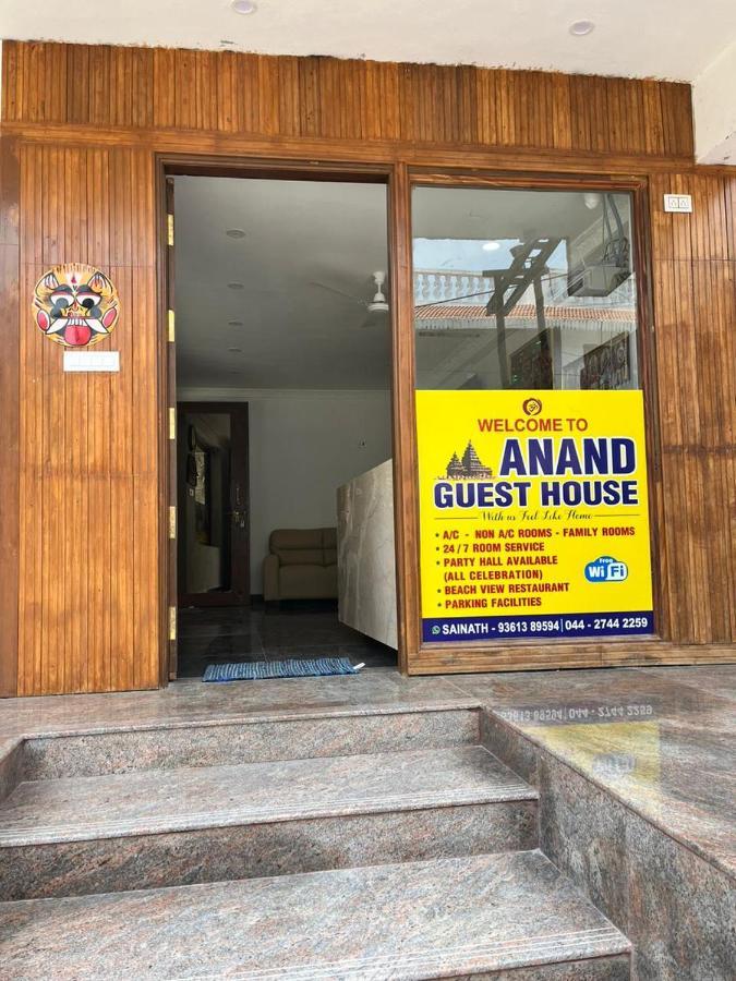 Anand Beach Guesthouse By Moonrocks Mamallapuram Esterno foto