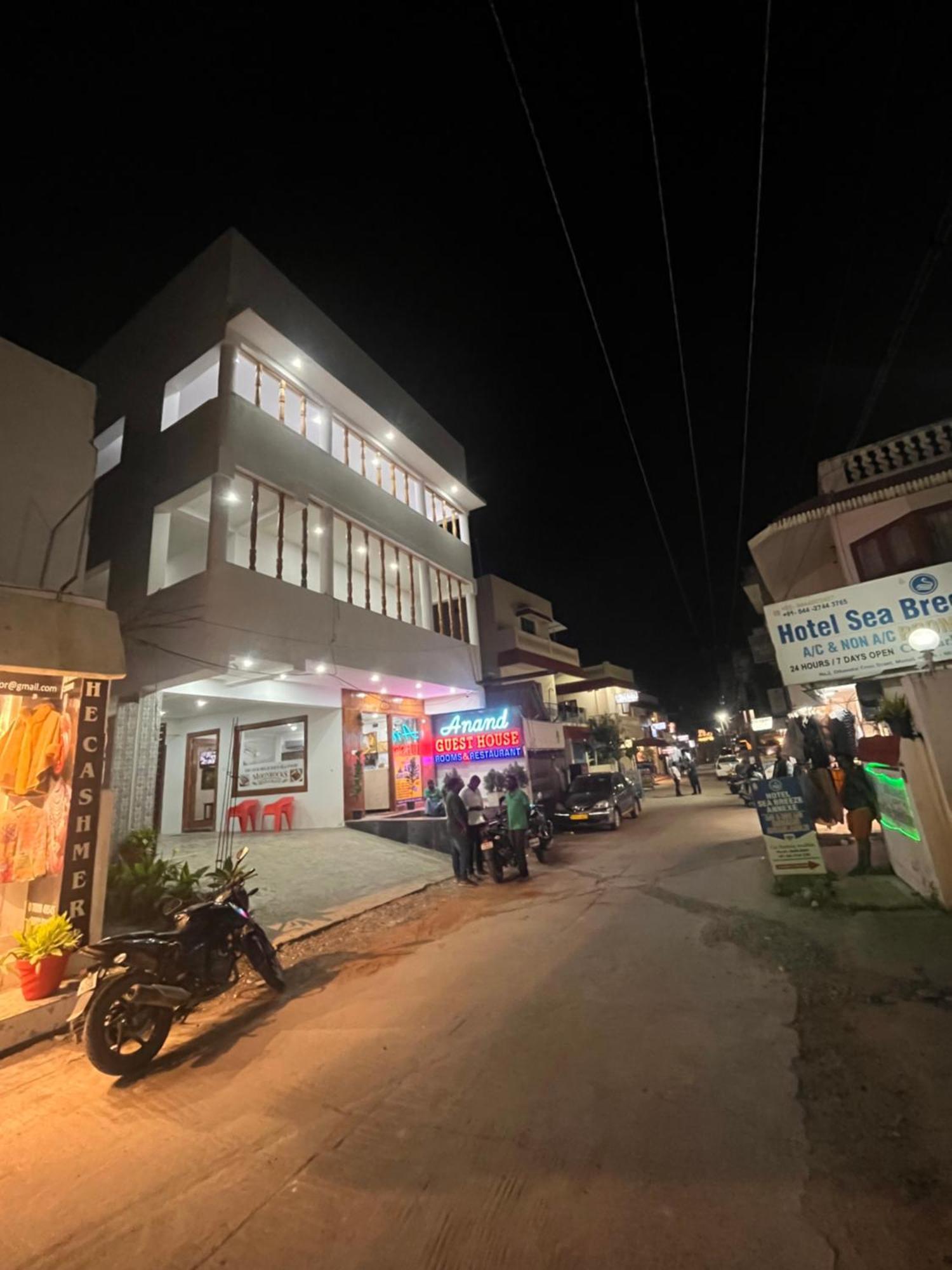 Anand Beach Guesthouse By Moonrocks Mamallapuram Esterno foto